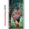 Чехол-накладка Samsung Galaxy A20S Kruche Print Крадущийся тигр