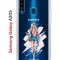 Чехол-накладка Samsung Galaxy A20S Kruche Print Fashion Girl