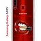 Чехол-накладка Samsung Galaxy A20S Kruche Print Red lipstick