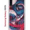 Чехол-накладка Samsung Galaxy A20S (588937) Kruche PRINT Японская змея