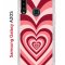 Чехол-накладка Samsung Galaxy A20S (588937) Kruche PRINT Сердце