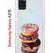 Чехол-накладка Samsung Galaxy A21S (587676) Kruche PRINT Donuts