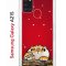 Чехол-накладка Samsung Galaxy A21S (587676) Kruche PRINT тигр первый снег