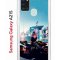 Чехол-накладка Samsung Galaxy A21S (587676) Kruche PRINT Киберпанк