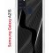 Чехол-накладка Samsung Galaxy A21S (587676) Kruche PRINT Line black