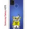 Чехол-накладка Samsung Galaxy A21S Kruche Print Сова в очках