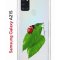 Чехол-накладка Samsung Galaxy A21S Kruche Print Ladybug