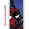 Чехол-накладка Samsung Galaxy A21S Kruche Print Spider-Man-Venom