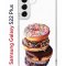 Чехол-накладка Samsung Galaxy S22 Plus (610634) Kruche PRINT Donuts