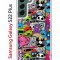 Чехол-накладка Samsung Galaxy S22 Plus (610634) Kruche PRINT Monsters music