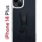 Чехол-накладка Apple iPhone 14 Plus (625954) Kruche PRINT Нормуль!