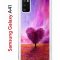 Чехол-накладка Samsung Galaxy A41 (587678) Kruche PRINT Pink heart
