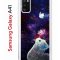 Чехол-накладка Samsung Galaxy A41 (587678) Kruche PRINT Мотылёк