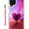 Чехол-накладка Samsung Galaxy A22/M22/M32 Kruche Print Pink heart