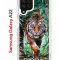 Чехол-накладка Samsung Galaxy A22/M22/M32 Kruche Print Крадущийся тигр