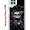 Чехол-накладка Samsung Galaxy A22/M22/M32 Kruche Print Skull Hands