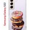 Чехол-накладка Samsung Galaxy S22 (610633) Kruche PRINT Donuts