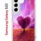 Чехол-накладка Samsung Galaxy S22 Kruche Print Pink heart