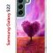 Чехол-накладка Samsung Galaxy S22 Kruche Print Pink heart
