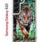 Чехол-накладка Samsung Galaxy S22 (610633) Kruche PRINT Крадущийся тигр