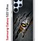 Чехол-накладка Samsung Galaxy S22 Ultra Kruche Print Тигриный глаз