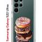 Чехол-накладка Samsung Galaxy S22 Ultra Kruche Print Donuts