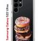 Чехол-накладка Samsung Galaxy S22 Ultra Kruche Print Donuts