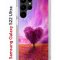 Чехол-накладка Samsung Galaxy S22 Ultra Kruche Print Pink heart