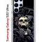 Чехол-накладка Samsung Galaxy S22 Ultra Kruche Print Skull Hands