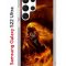 Чехол-накладка Samsung Galaxy S22 Ultra Kruche Print Конь огонь