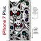 Чехол-накладка Apple iPhone 7 Plus (626142) Kruche PRINT Angry Cats