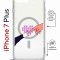 Чехол-накладка Apple iPhone 7 Plus (626142) Kruche PRINT Котолюбовь