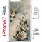 Чехол-накладка Apple iPhone 7 Plus (626142) Kruche PRINT Белые розы