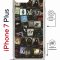 Чехол-накладка Apple iPhone 7 Plus (626142) Kruche PRINT Плейлисты