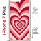 Чехол-накладка Apple iPhone 7 Plus (626142) Kruche PRINT Сердце