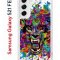 Чехол-накладка Samsung Galaxy S21 FE Kruche Print Colored beast