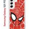 Чехол-накладка Samsung Galaxy S21 FE (612847) Kruche PRINT Человек-Паук красный