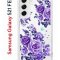 Чехол-накладка Samsung Galaxy S21 FE Kruche Print Roses