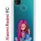 Чехол-накладка Xiaomi Redmi 9C Kruche Print Pink Hair