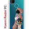Чехол-накладка Xiaomi Redmi 9C Kruche Print Девочка с мишкой