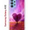 Чехол-накладка Samsung Galaxy A32 Kruche Print Pink heart