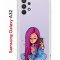 Чехол-накладка Samsung Galaxy A32 Kruche Print Pink Hair