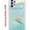 Чехол-накладка Samsung Galaxy A32 Kruche Print озеро цветов