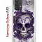Чехол-накладка Samsung Galaxy A32 (598888) Kruche PRINT Sugar Skull