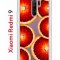 Чехол-накладка Xiaomi Redmi 9 Kruche Print Orange