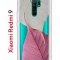 Чехол-накладка Xiaomi Redmi 9 (588934) Kruche PRINT Pink and white