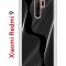 Чехол-накладка Xiaomi Redmi 9 (588934) Kruche PRINT Line black