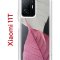 Чехол-накладка Xiaomi 11T/11T Pro Kruche Print Pink and white