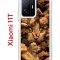 Чехол-накладка Xiaomi 11T (612848) Kruche PRINT Котик с рыбками