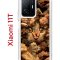 Чехол-накладка Xiaomi 11T (612848) Kruche PRINT Котик с рыбками
